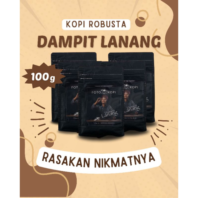 

Kopi Robusta Dampit Lanang 100g