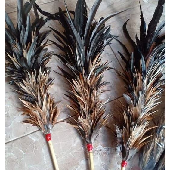 DIAMOND KEMOCENG BULU AYAM HITAM TANGGUNG