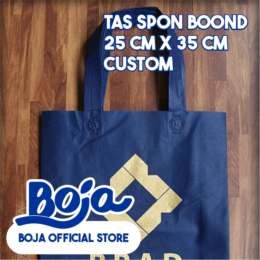 

Goodiebag Tas Spunbond Custom Sablon Tas Belanja Tas Souvenir Nikahan Hajatan Handl Ukuran 25x35x8cm 75 GSM