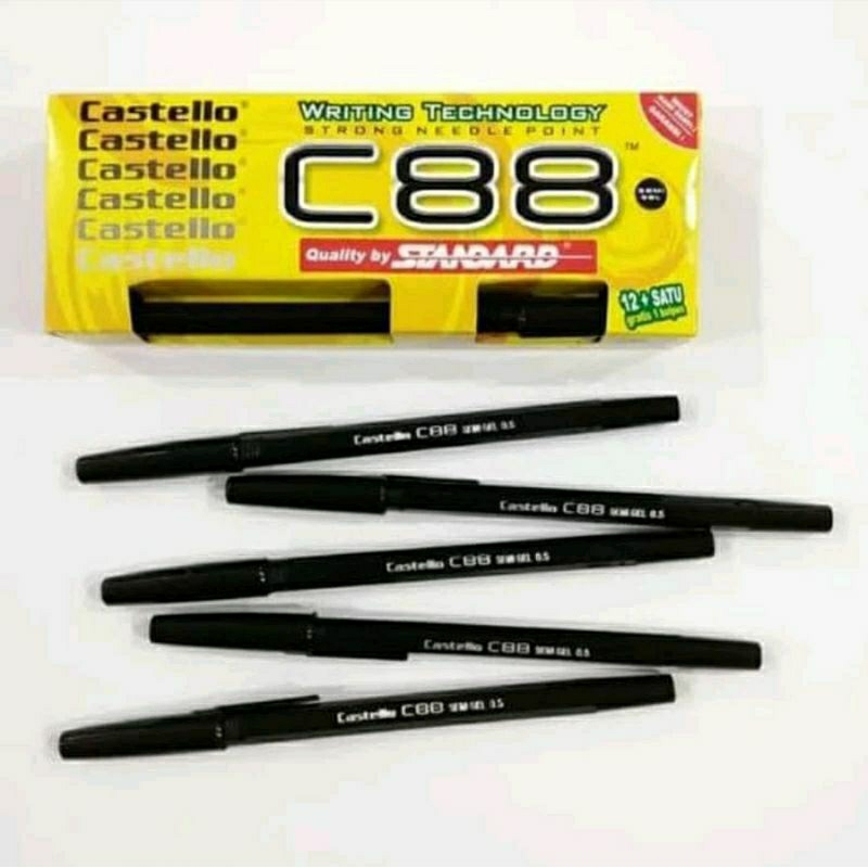 

Pulpen Standard Castello C88 (isi 12 pcs)