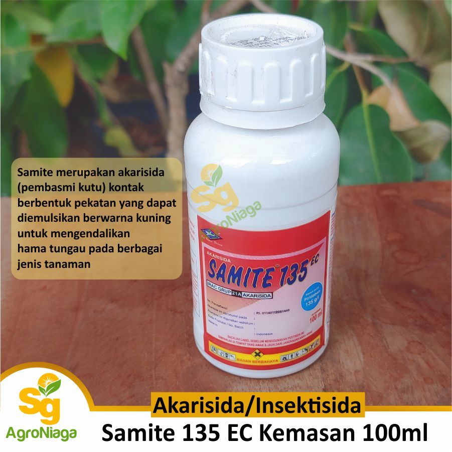 Insektisida Akarisida Samite 135ec Kemasan 100ml Pestisida Kutu Daun