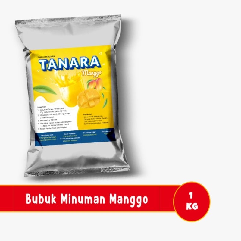 

Bubuk Minuman Mangga 1kg- Serbuk Minuman Tanara