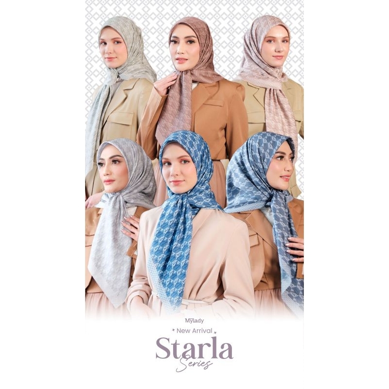MYLADY || Hijab Starla Series Voal Printed Scarf