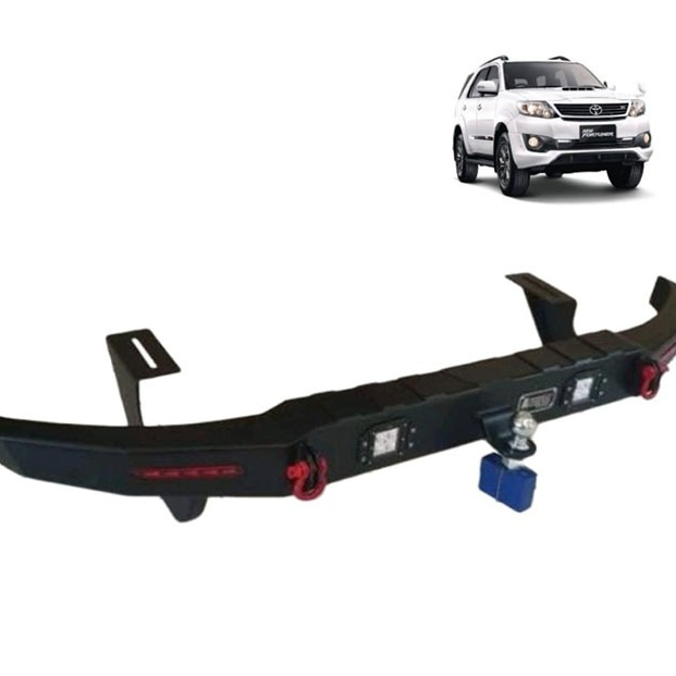Towing Model Offroad Anting Fortuner Pelindung Bumper Belakang