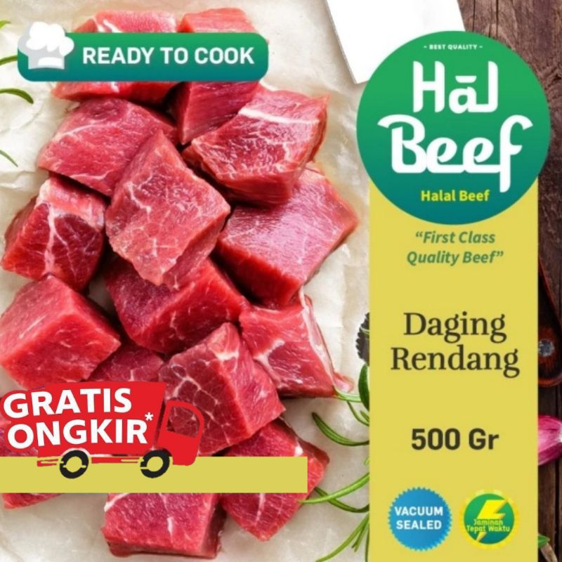 

Daging Rendang 500 Gram HalBeef