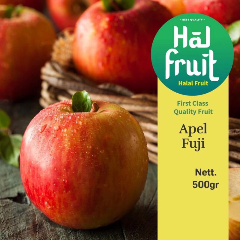 

Apel Fuji 500 Gram HalFruit