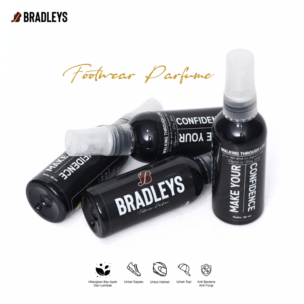Bradleys Footwear Pewangi - Pewangi Sepatu Helm Topi Anti Bacteria Anti Fungi