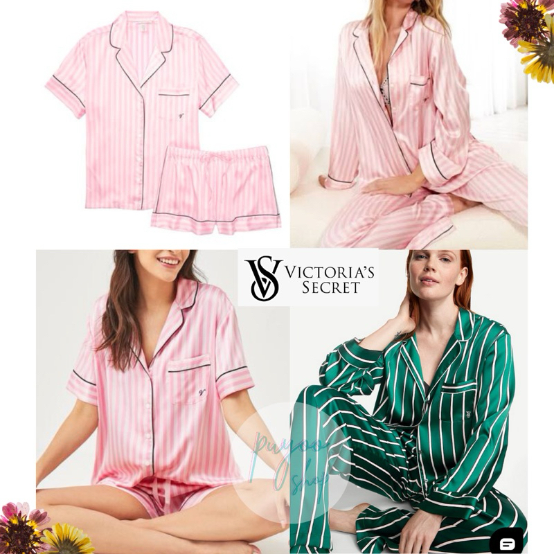 VICTORIA SECRET | VS SILK SATIN PAJAMAS SET