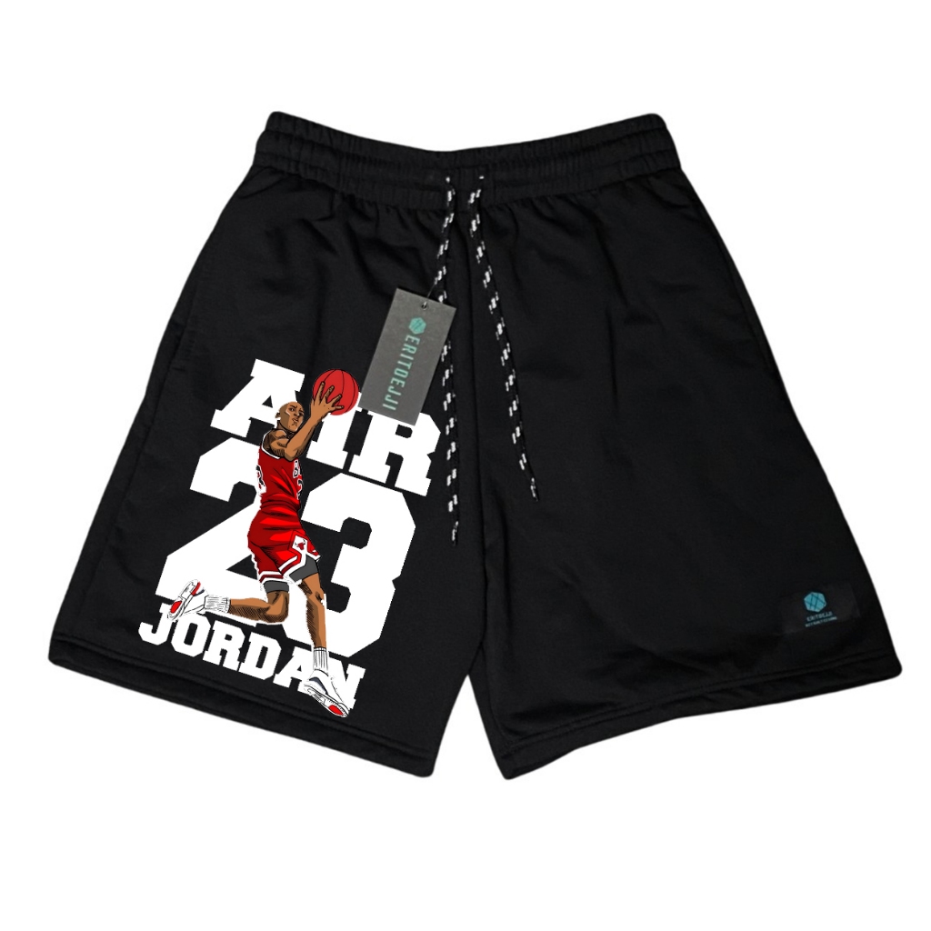Celana Pendek Pria Shortpants Santai AIR 23 JORDAN Size M-XXL