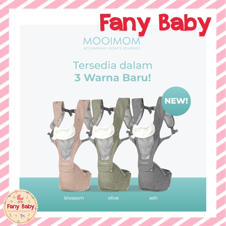 MOOIMOM BREATHABLE HIPSEAT CARRIER