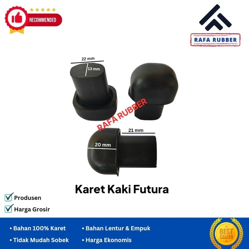 Karet Kaki Kursi Futura/ Karet Alas Kaki Kursi Futura