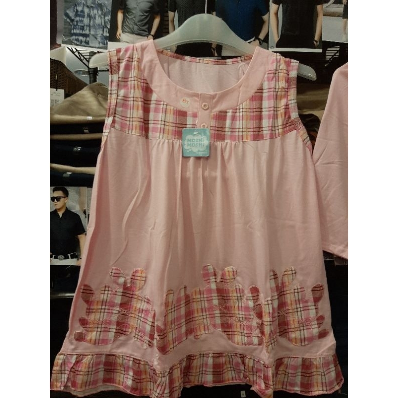 baju tidur kensi ukuran all size moshi YUMICO celana pendek