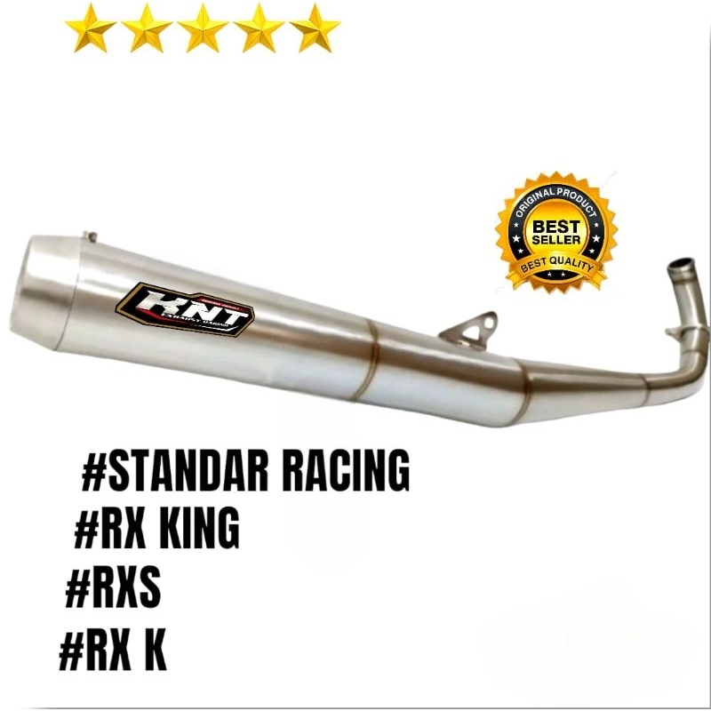 Knalpot Standar Racing Rx King Original Knt Exhaust Racing Stainles Terlaris