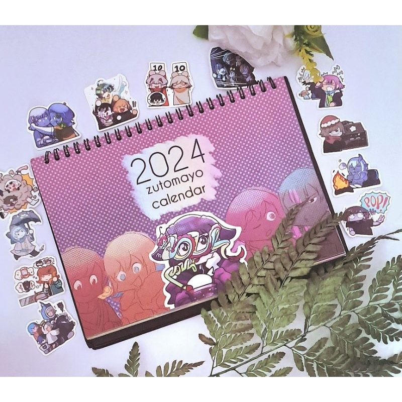 ZUTOMAYO FANMERCH 2024 calendar & monthly planner