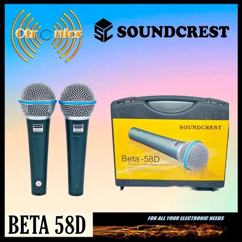 Microphone Kabel Soundcrest BETA 58D (2mic)