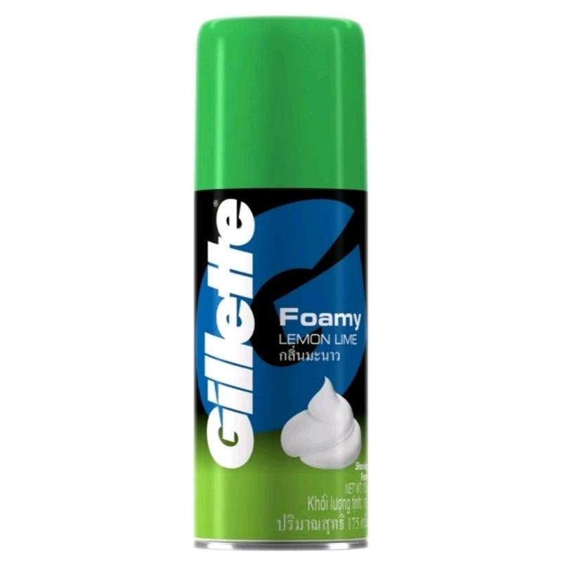 Gillette Foam Krim Cukur Lemon Lime 175g