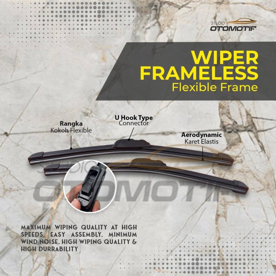 WIPER ALL NEW LIVINA 2019-2022 FRAMELESS FL PISANG ALL NEW LIVINA