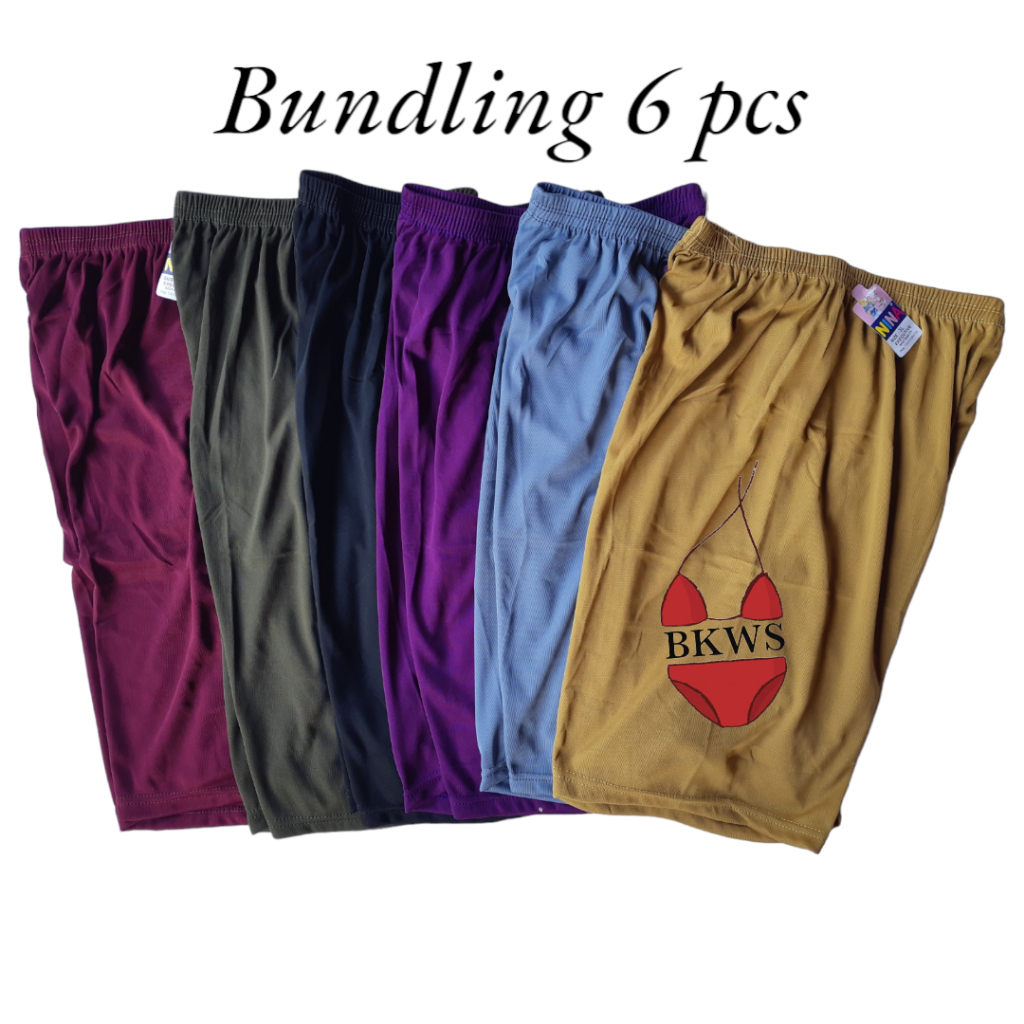 BUNDLING 6 PCS SHORT DALEMAN PENDEK