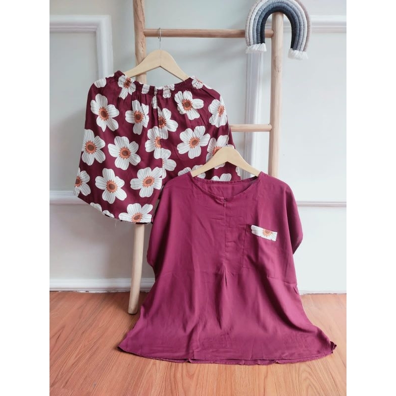 BABYDOLL RAYON PENDEK DEWASA JUMBO