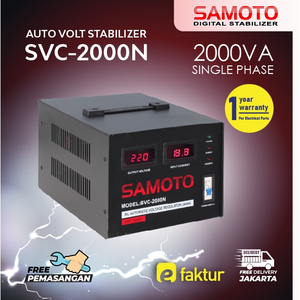 STABILIZER SAMOTO 2000VA - 2000N