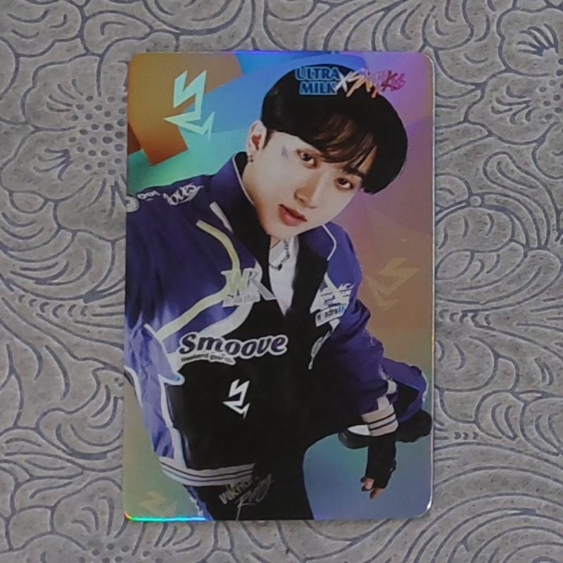 Official Photocard Changbin Stray Kids X Ultra Milk PC skz um Hologram
