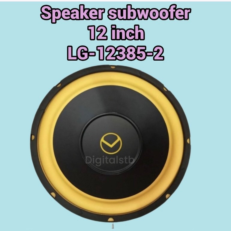 Speaker subwoofer 12 inch sparta series by legacy 12385 2 original