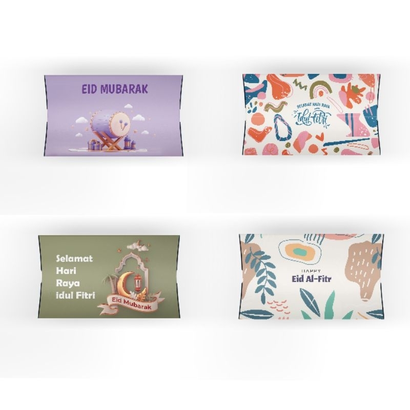 

PILLOW BOX LEBARAN / PILLOW BOX KEMASAN IDUL FITRI / PILLOW BOX EID MUBARAK by.TOOKE