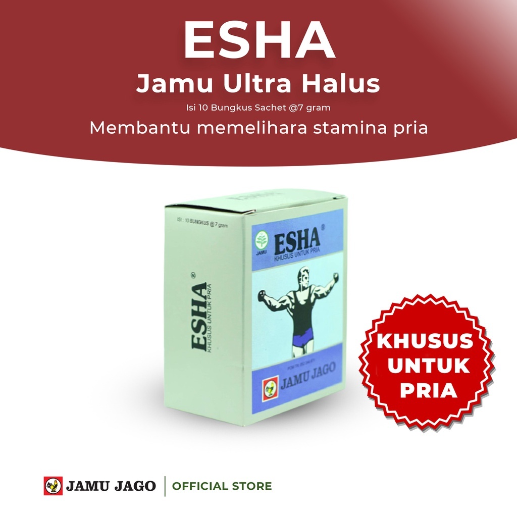 

Esha Jamu Serbuk Membantu Memelihara Kesehatan dan Stamina Pria