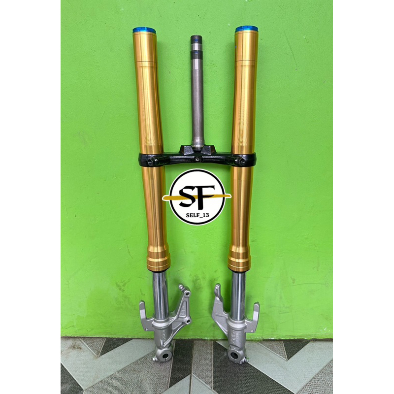 upsidedown USD shockbreaker CBR 250RR NEW ORI TANPA UPPER (Tanpa segitiga atas)