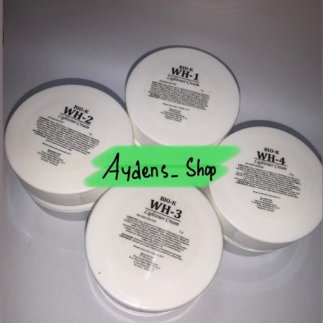 Krim WH-1,2,3,4| Bio Kusuma|100%Original|Krim Pemutih/Flek