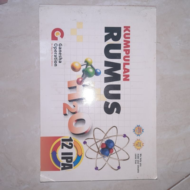 BUKU GANESHA OPERATION KUMPULAN RUMUS 12 IPA
