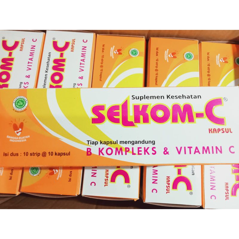 ORIGINAL SELKOM C Suplemen Makanan 1 box 10 strip