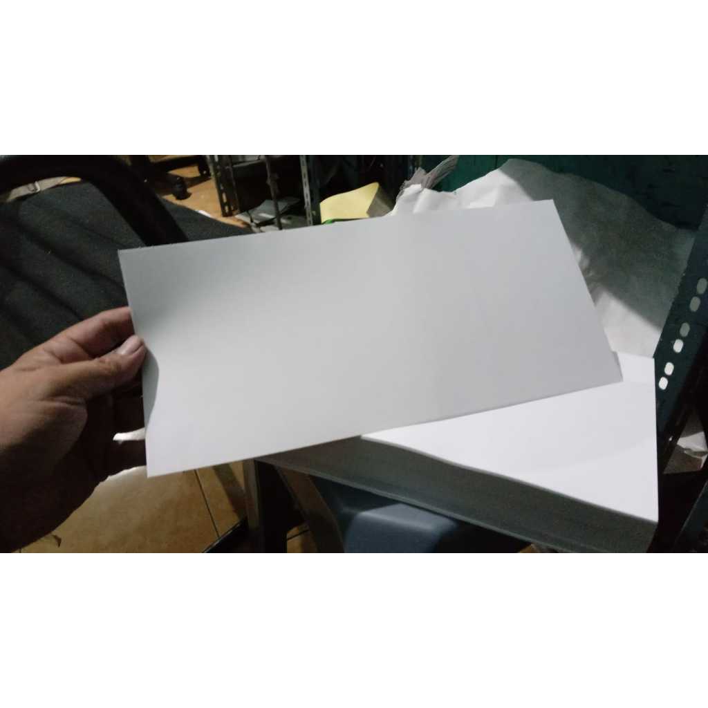 

kertas karton bc / briefcard ukuran 143x305 mm 160gsm putih 100 lbr carton bisa di print menggunakan printer rumahan