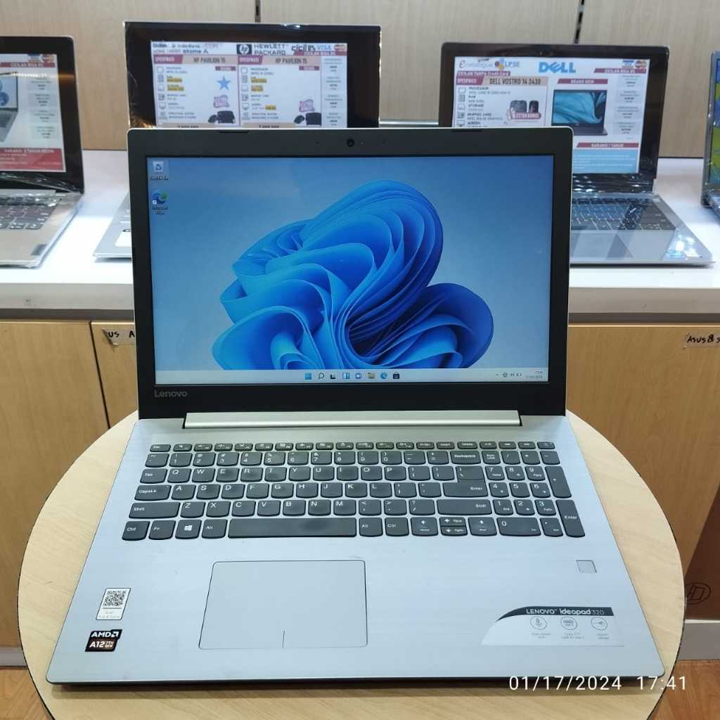 Laptop Lenovo Ideapad 320 AMD A12 Ram 8GB SSD 256 GB + HDD 1 TB Grey