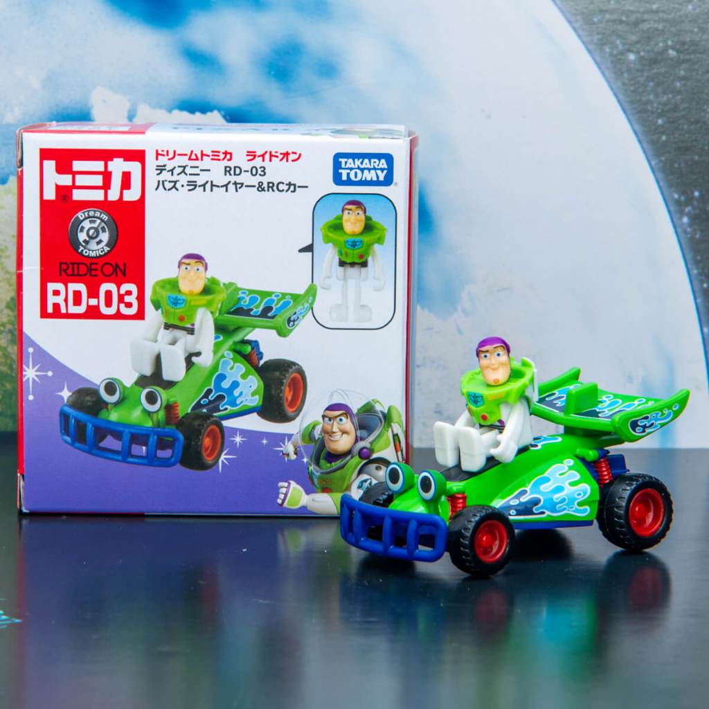 Tomica Dream Ride on Disney RD-03 Buzz Lightyear & RC Car