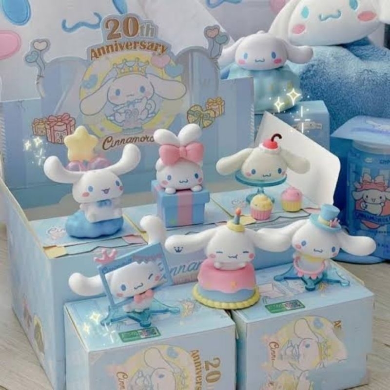 Miniso - Sanrio Cinnamoroll 20th Anniversary Birthday Series (6Designs)