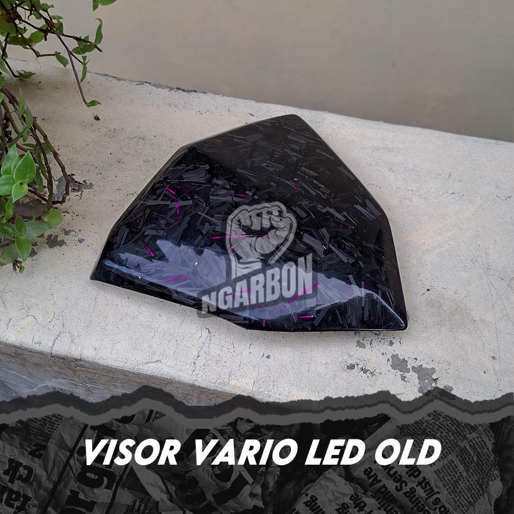 VISOR VARIO 125/150 LED OLD 2015 CARBON KEVLAR