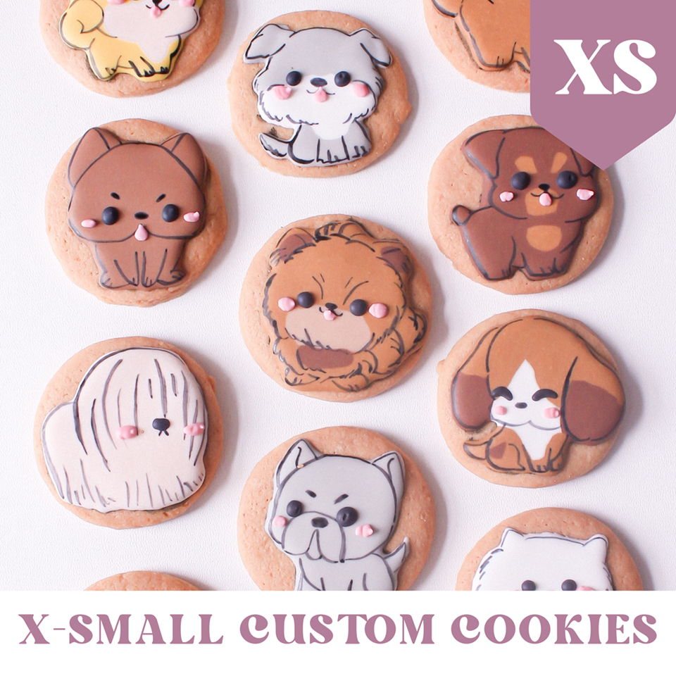

XS CUSTOM cookies — Sugar Cookies / Decorated Cookies / Kukis Hias