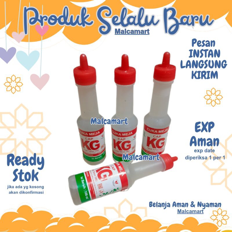 

Cuka Makan cap KG 100 ml