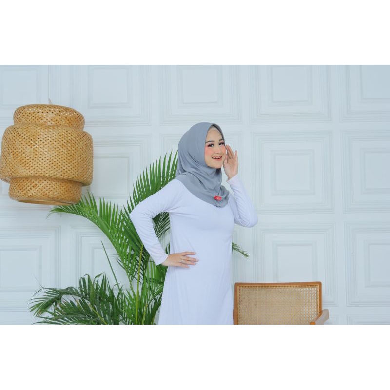 HIJAB SPROT/HIJAB INSTAN/Motif HAMIDAH UKURAN S PET ANTEP TANPA TEMBEM
