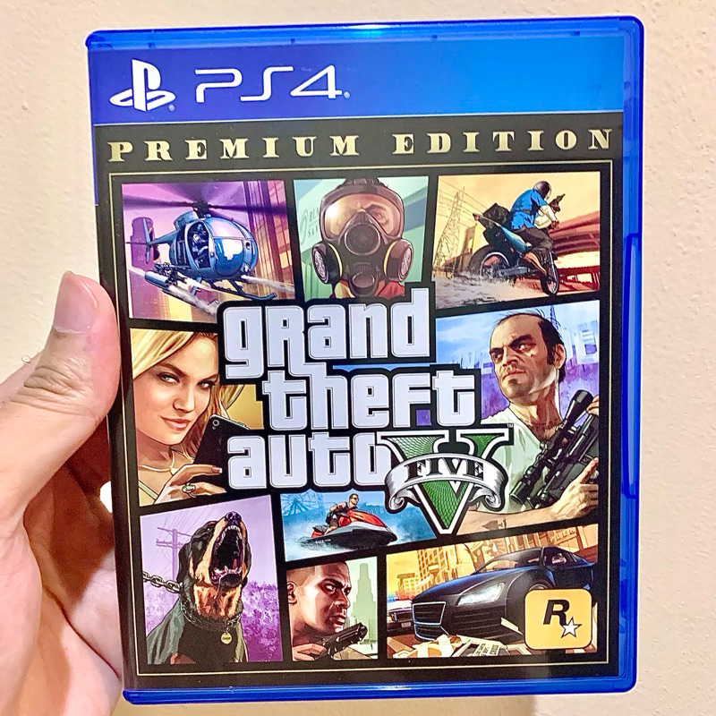 GTA V Premium edition Original Sony Playstation Kaset Ps4 Grand Theft auto 5 Ps 4 Game Gta5 gtav aut