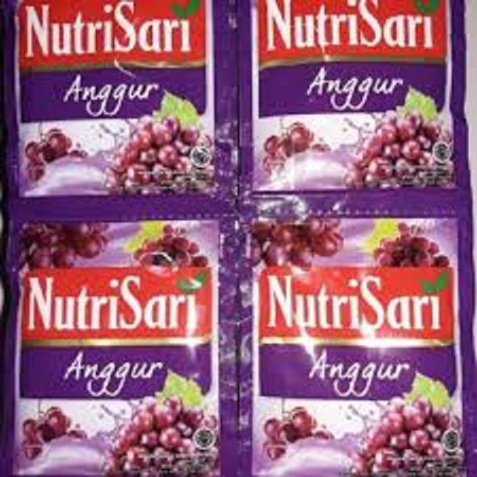 

Nutrisari 10 SACHET X 11gr ANGGUR minuman serbuk atau bubuk