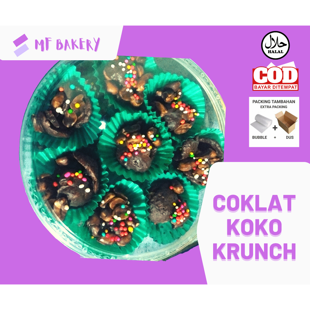 

Kue kering Colakt Koko Krunch Enak Gurih Toples 500 gram