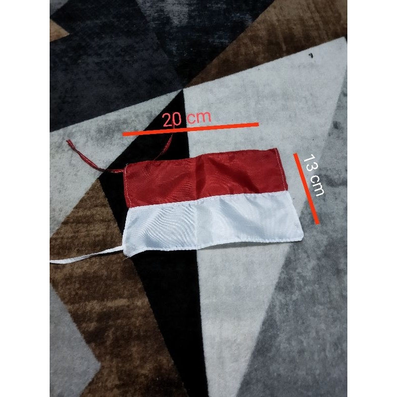 BENDERA MOTOR MINI BENDERA MERAH PUTIH BENDERA INDONESIA