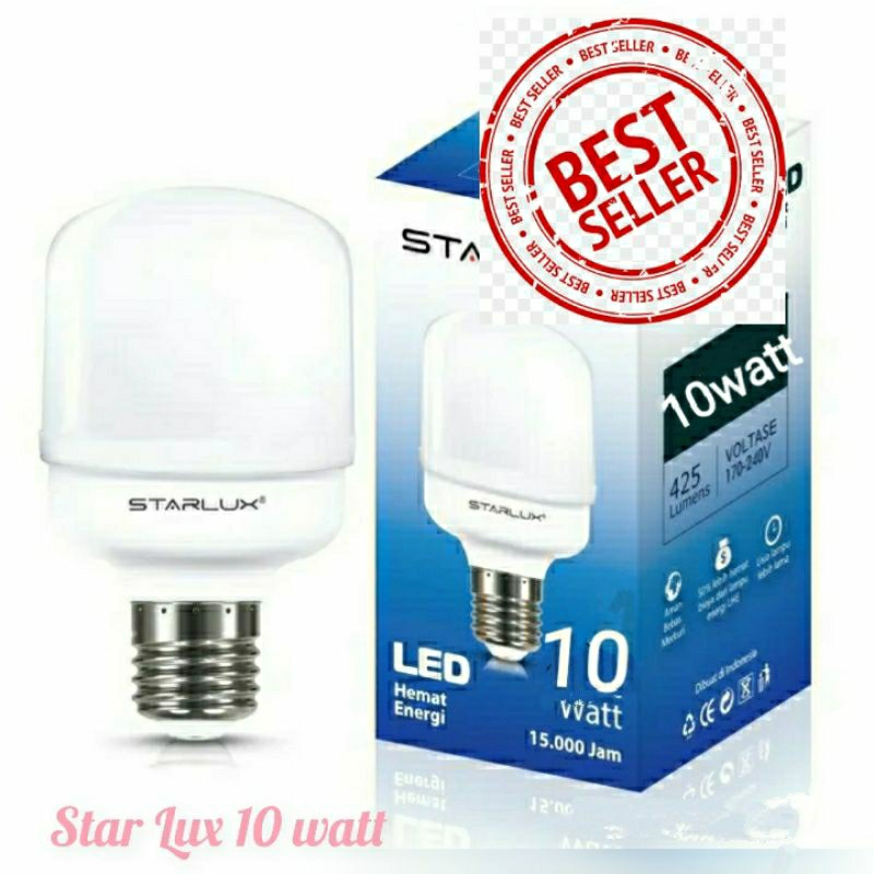 lampu LED murah STARLUX 10 watt