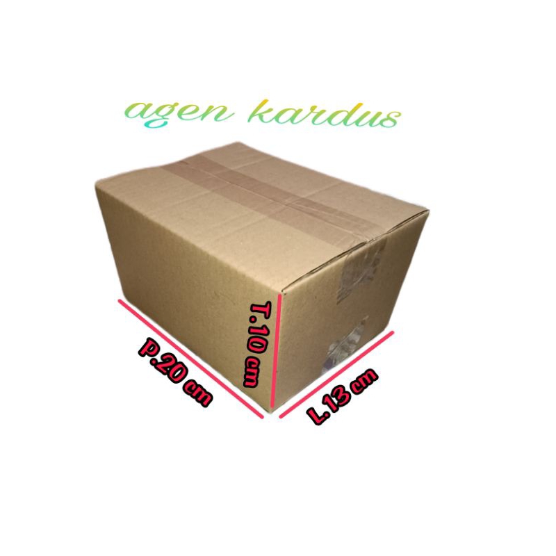 kardus polos 20x13x10 kardus packing kardus besar kardus packing