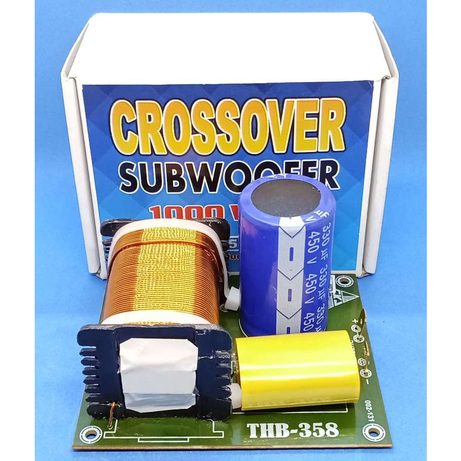 KIT CROSSOVER SUBWOOFER MONO 1000 WATT