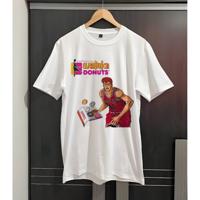 KAOS LUCU PARODI SLAM DUNKIN DONUTS