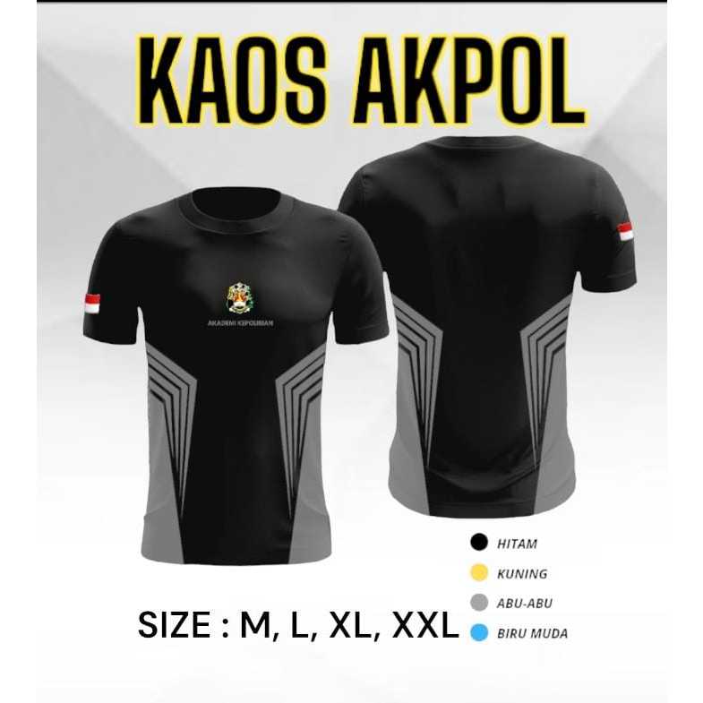 KAOS AKPOL 2024/ NEW JERSEY AKADEMI KEPOLISIAN 01