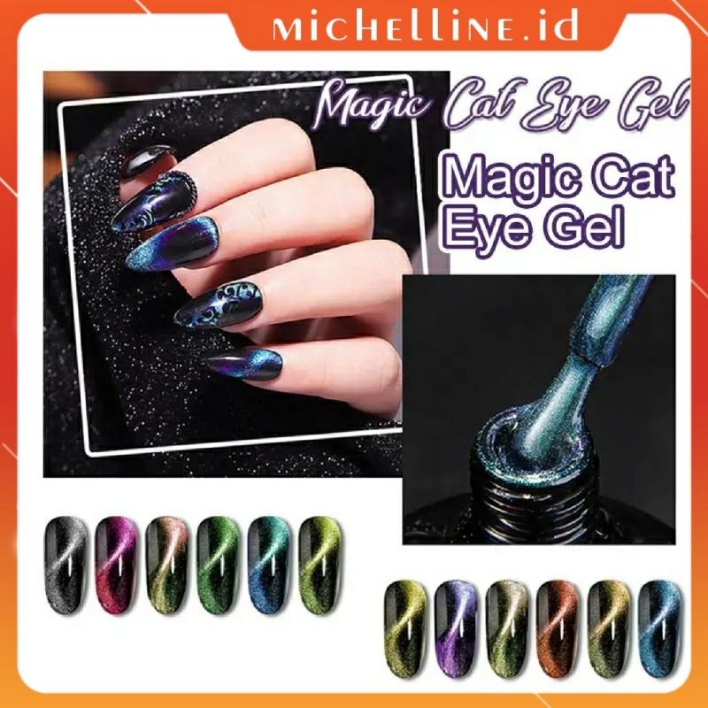 Monja 9D Cat Eye Nail Gel Polish For Nail Gel Polish